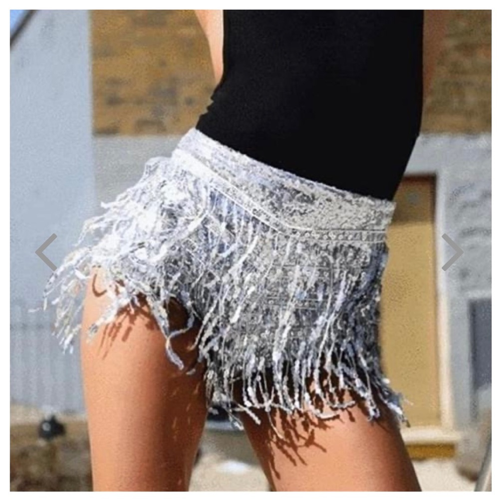 Festival Sequin Hot Pants